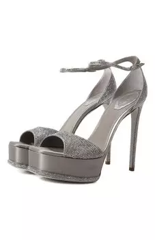 Текстильные босоножки Anastasia 130 Rene Caovilla