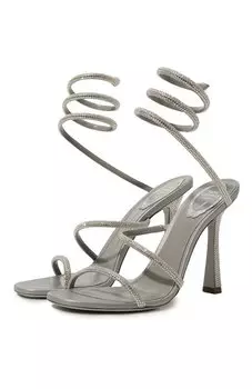 Текстильные босоножки Cleo 105 Rene Caovilla