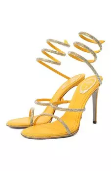 Текстильные босоножки Cleo 105 Rene Caovilla