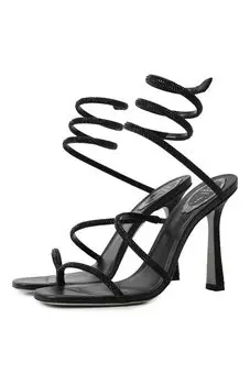 Текстильные босоножки Cleopatra 105 Rene Caovilla