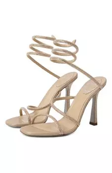 Текстильные босоножки Cleopatra 105 Rene Caovilla