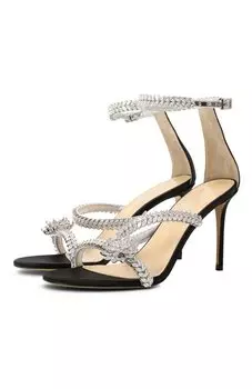 Текстильные босоножки Crystal Flower 95 Mach & Mach