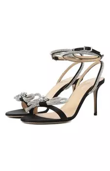 Текстильные босоножки Double Bow 95 Mach & Mach