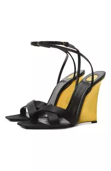 Текстильные босоножки Lucienne 110 Saint Laurent