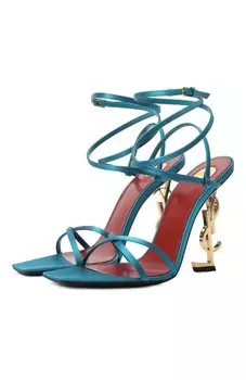 Текстильные босоножки Opyum 110 Saint Laurent