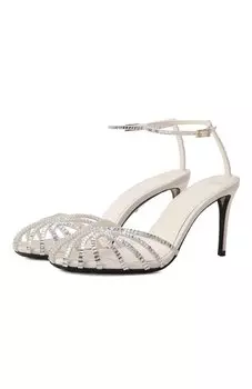 Текстильные босоножки Penelope 80 Alevi Milano