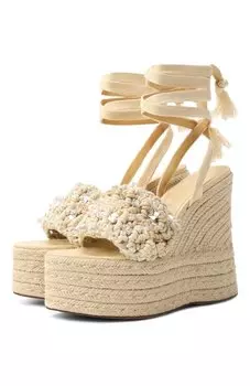 Текстильные босоножки Peony Naked Wolfe