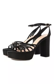 Текстильные босоножки Rita 105 Gianvito Rossi