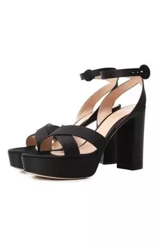 Текстильные босоножки Sabrina 105 Gianvito Rossi
