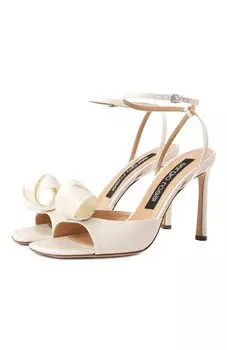 Текстильные босоножки sr Bigoudi 100 Sergio Rossi