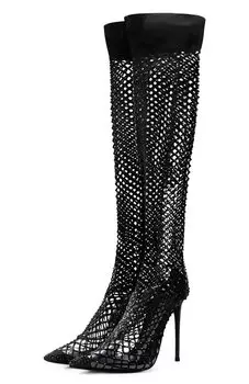 Текстильные ботфорты Gilda 120 Le Silla