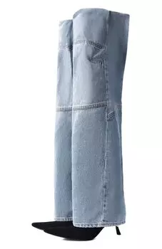 Текстильные ботфорты New flex 90 Balenciaga