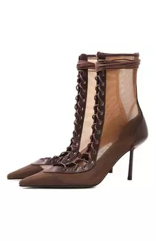 Текстильные ботильоны Colette 80 Le Silla