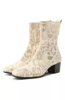 Текстильные ботильоны Goldee Chlo