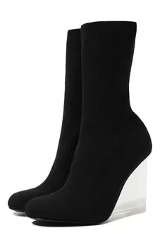 Текстильные ботильоны Shard Alexander McQueen