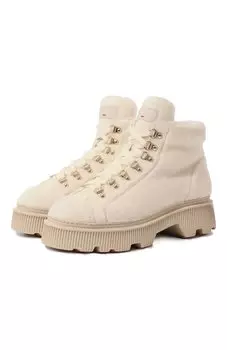 Текстильные ботинки Santoni