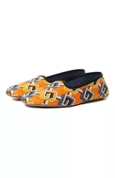 Текстильные домашние туфли Gucci