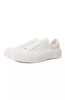 Текстильные кеды Deck Plimsoll Alexander McQueen