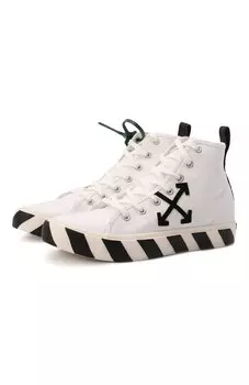 Текстильные кеды Mid Vulcanized Off-White