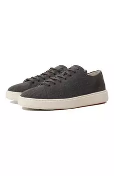 Текстильные кеды Santoni