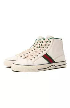 Текстильные кеды Tennis 1977 Gucci