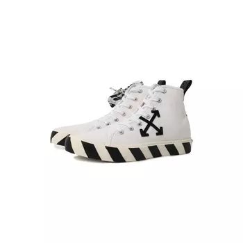 Текстильные кеды Vulcanized Off-White