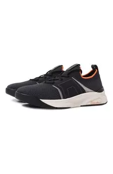 Текстильные кроссовки Santoni