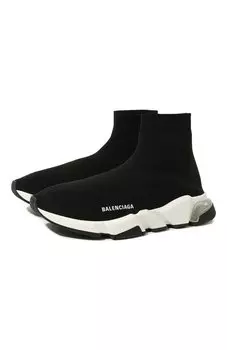 Текстильные кроссовки Speed Balenciaga
