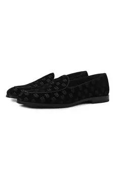 Текстильные лоферы Altavilla Dolce & Gabbana