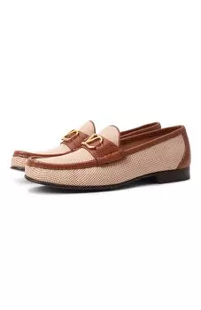 Текстильные лоферы Vlogo Valentino