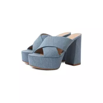 Текстильные мюли Gianvito Rossi