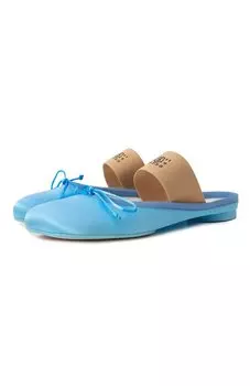 Текстильные сабо MM6