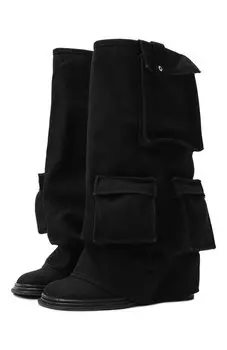 Текстильные сапоги Natalia Naked Wolfe