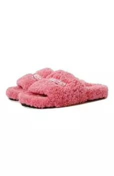 Текстильные шлепанцы Furry Balenciaga
