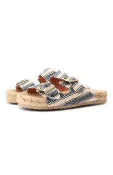 Текстильные шлепанцы Manebi