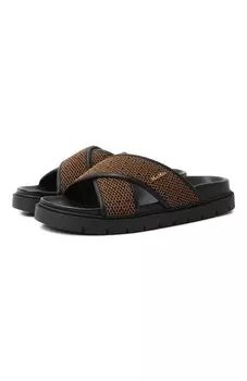 Текстильные шлепанцы Party Max Mara