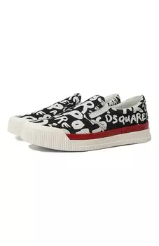 Текстильные слипоны Dsquared2