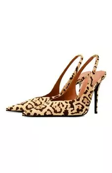 Текстильные туфли Anok Sling 105 Amina Muaddi