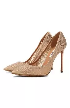 Текстильные туфли Chantilly 105 Aquazzura