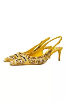 Текстильные туфли Lollo 60 Dolce & Gabbana