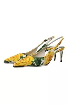 Текстильные туфли Lollo 60 Dolce & Gabbana