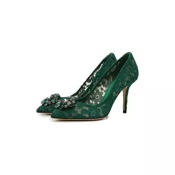 Текстильные туфли Rainbow Lace Dolce & Gabbana