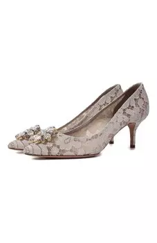 Текстильные туфли Rainbow Lace Dolce & Gabbana
