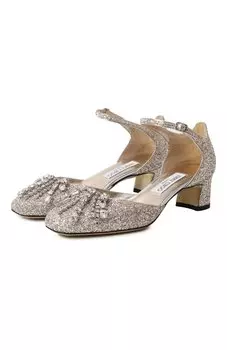 Текстильные туфли Verity 45 Jimmy Choo