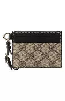 Текстильный футляр для кредитных карт Gucci