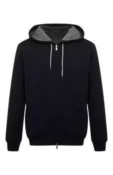 Толстовка из хлопка и кашемира Brunello Cucinelli