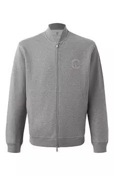 Толстовка из хлопка и кашемира Brunello Cucinelli
