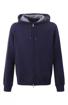 Толстовка из хлопка и кашемира Brunello Cucinelli