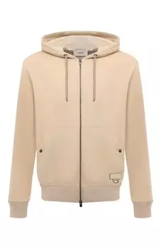 Толстовка из хлопка и шелка Agnona