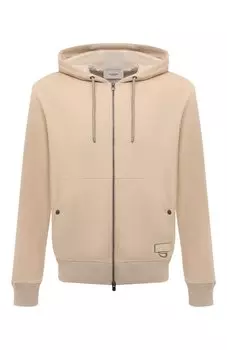 Толстовка из хлопка и шелка Agnona